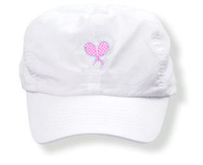 pink tennis hat